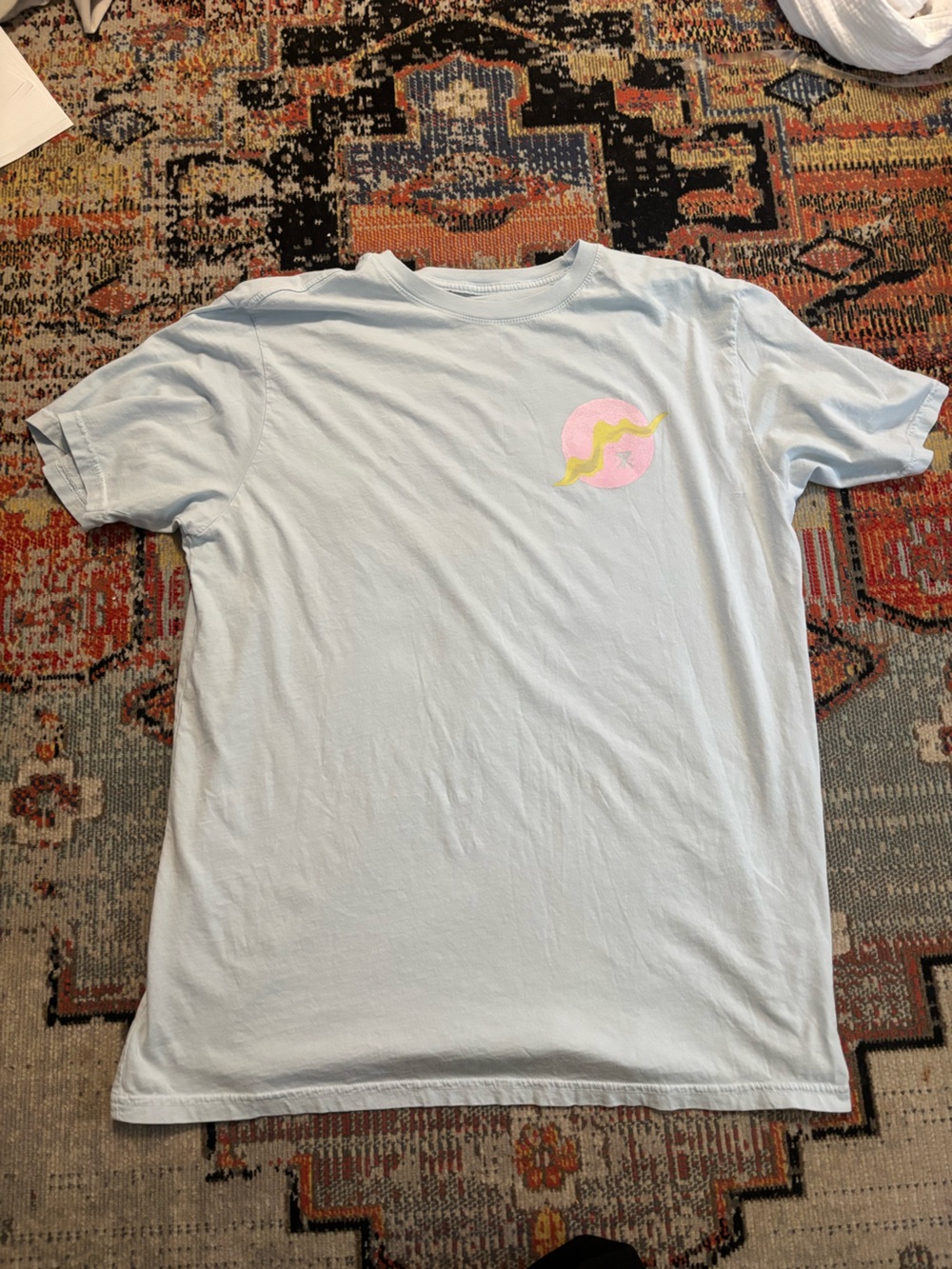Roark Tshirt Organic Cotton Mens XL Coastal Surfer Skater Beachy Sustainabl